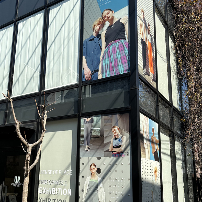 【オーダーメイド商品】オリジナル ウィンドウシート(SENSE OF PLACE by URBAN RESEARCH様)