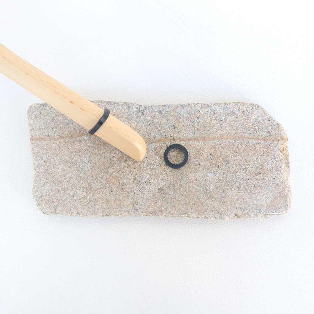 【ストック商品】すべり止め＜シリコンリング /黒（S)＞