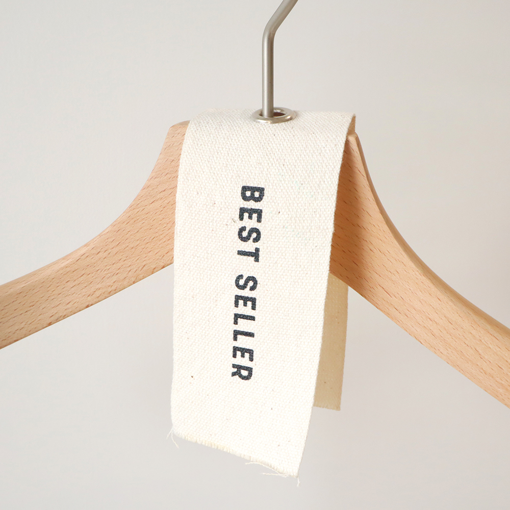 【オーダーメイド商品】オリジナルファブリックハンガータグ