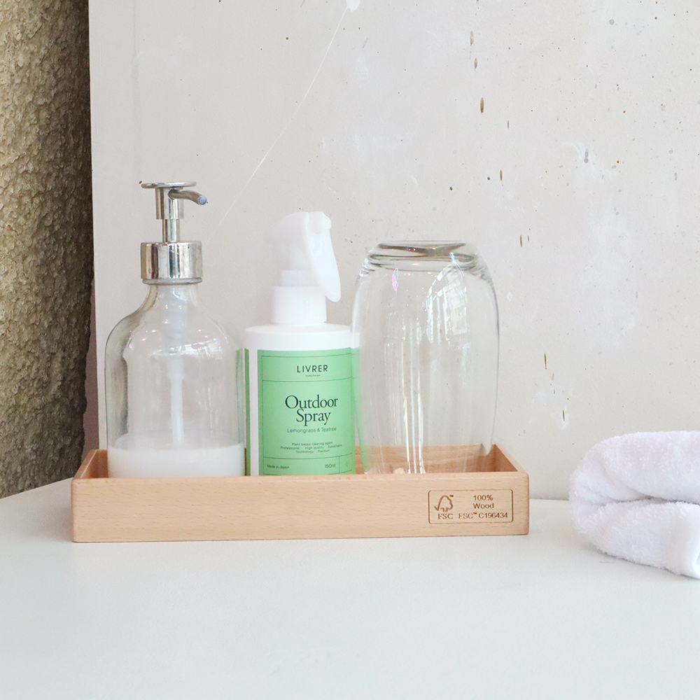 【オーダーメイド商品】FSC®️認証　オリジナル トレー（M)