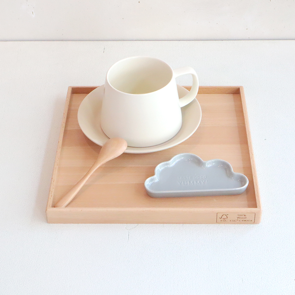【オーダーメイド商品】FSC®️認証　オリジナル トレー（L)