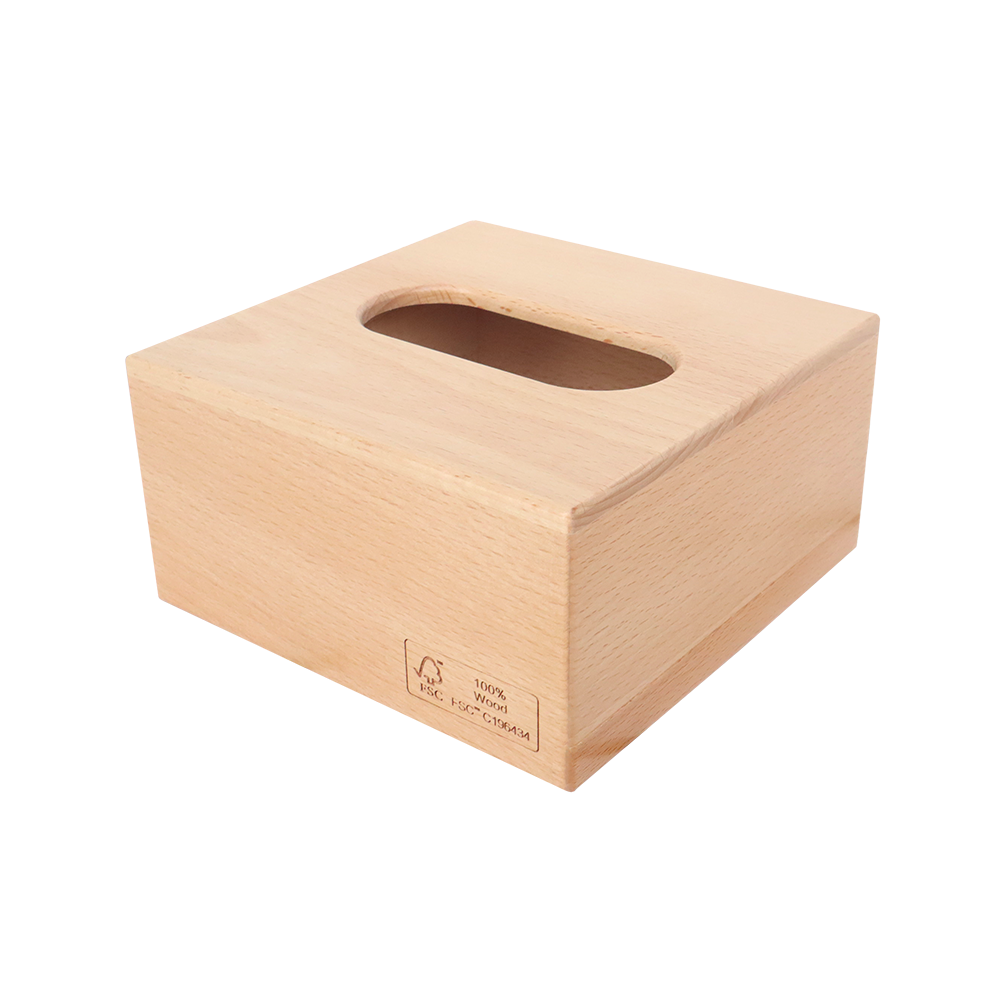 【オーダーメイド商品】FSC®️認証　オリジナル ティッシュボックス(ハーフ）