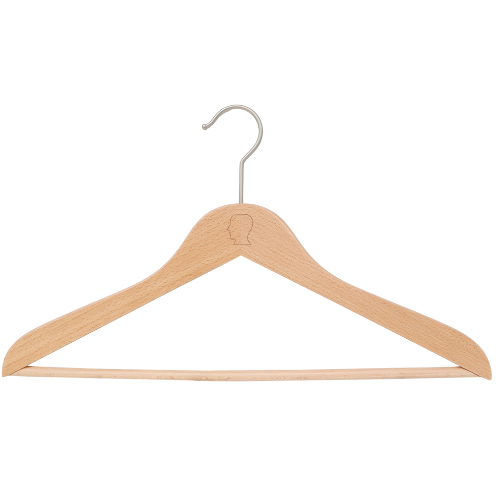 【オーダーメイド商品】オリジナル木製ハンガー(トップス用)　（Brain Dead Studios様）