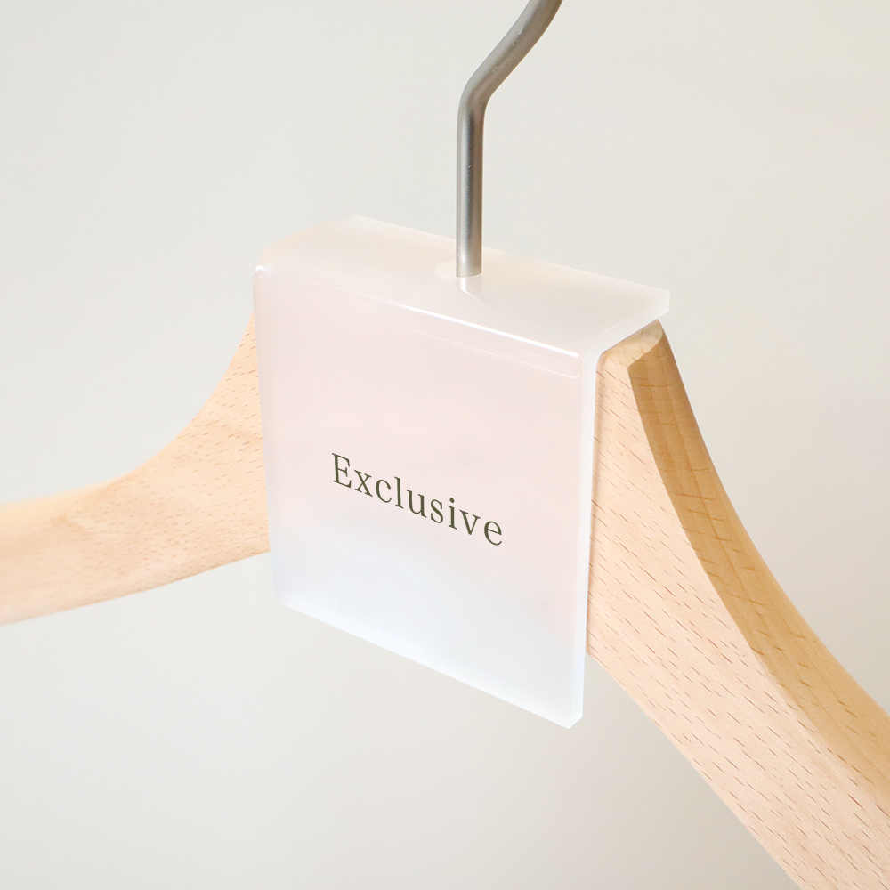 【オーダーメイド商品】オリジナル アクリルハンガータグ