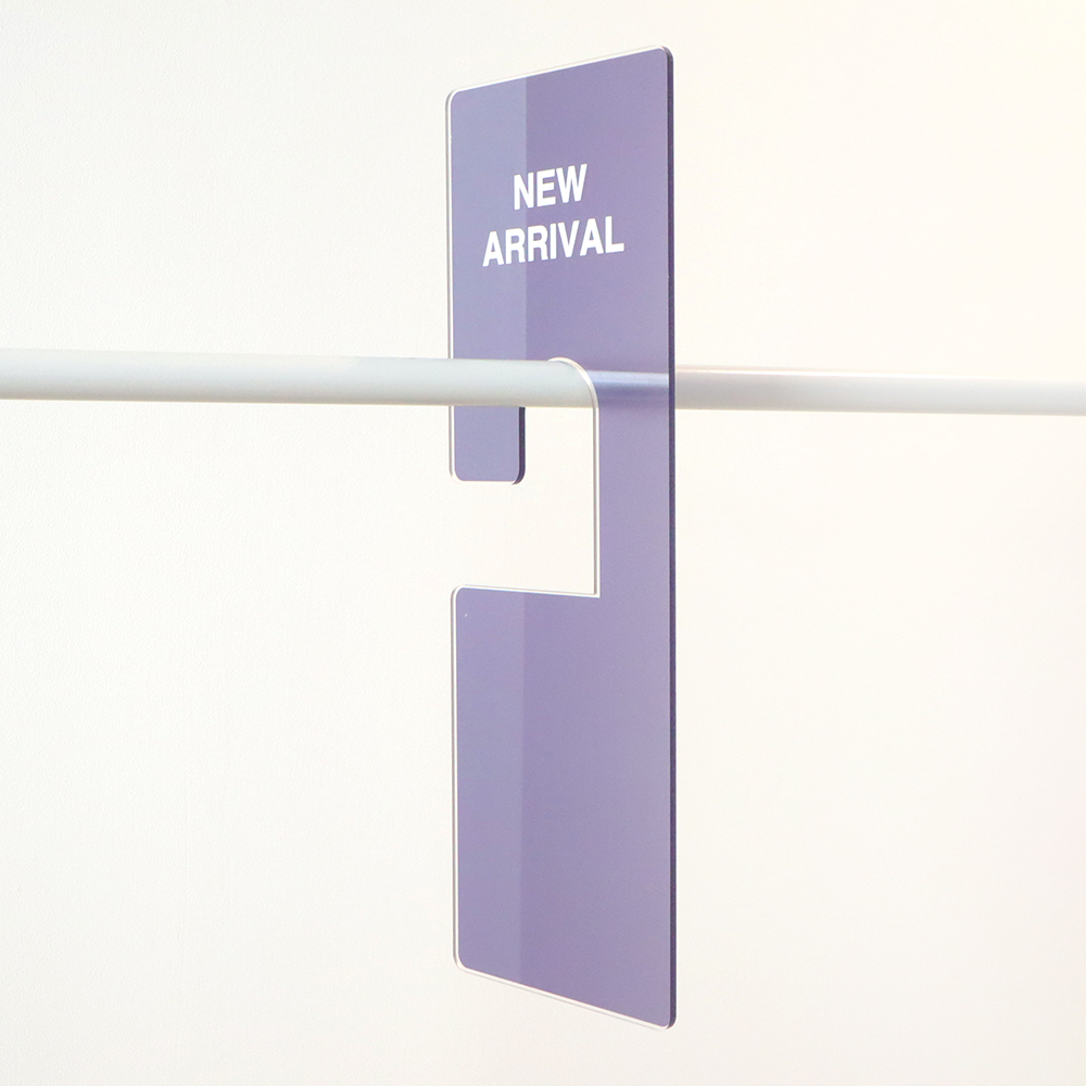 【オーダーメイド商品】オリジナル ラック用アクリルPOP