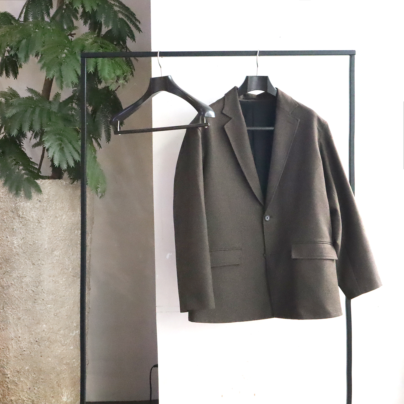 【ストック商品】小売向け商品＜スーツ用バルミーハンガー＞