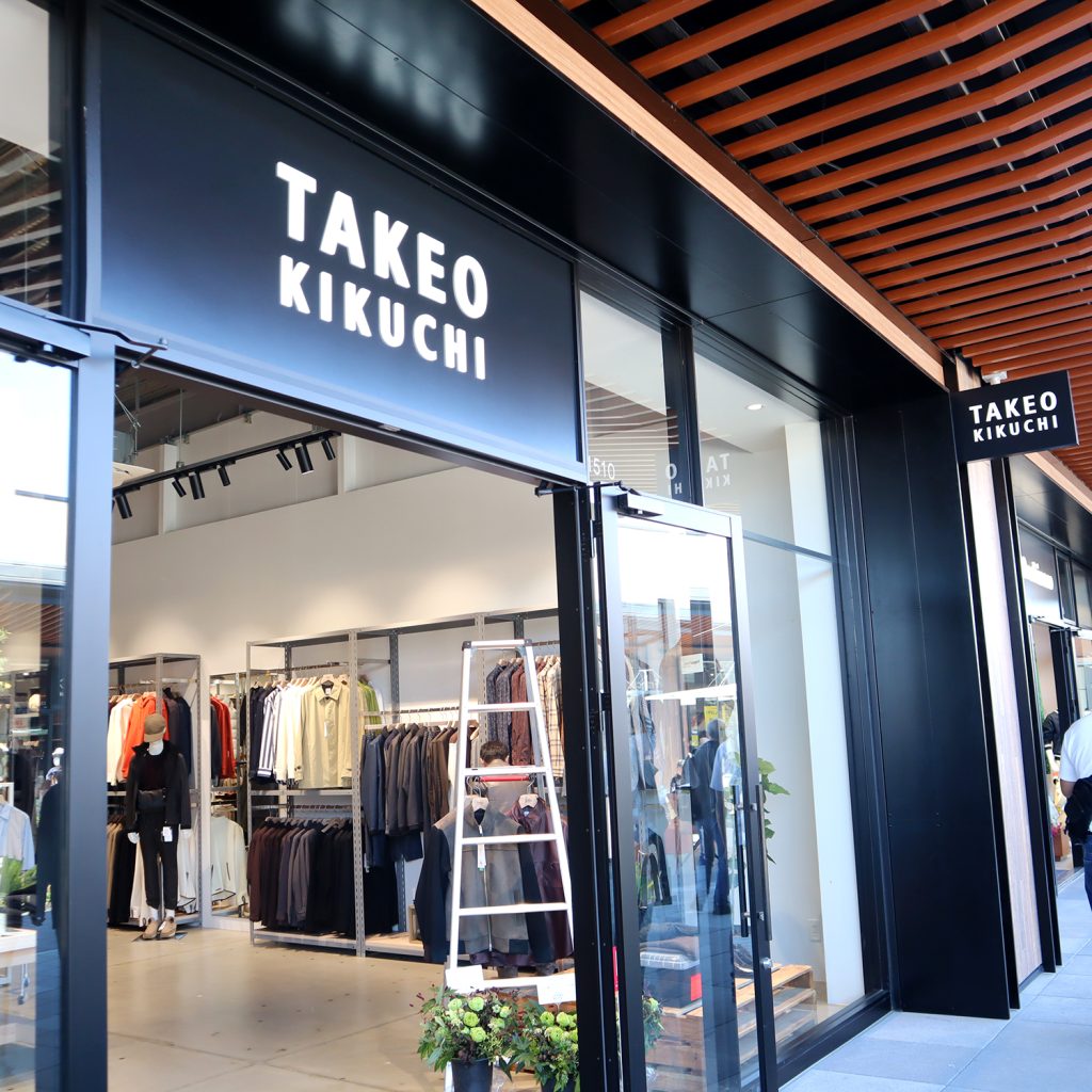 【半身トルソー・マネキン納品】TAKEO KIKUCHI （タケオキクチ）  ふかや花園プレミアムアウトレット店様のご紹介