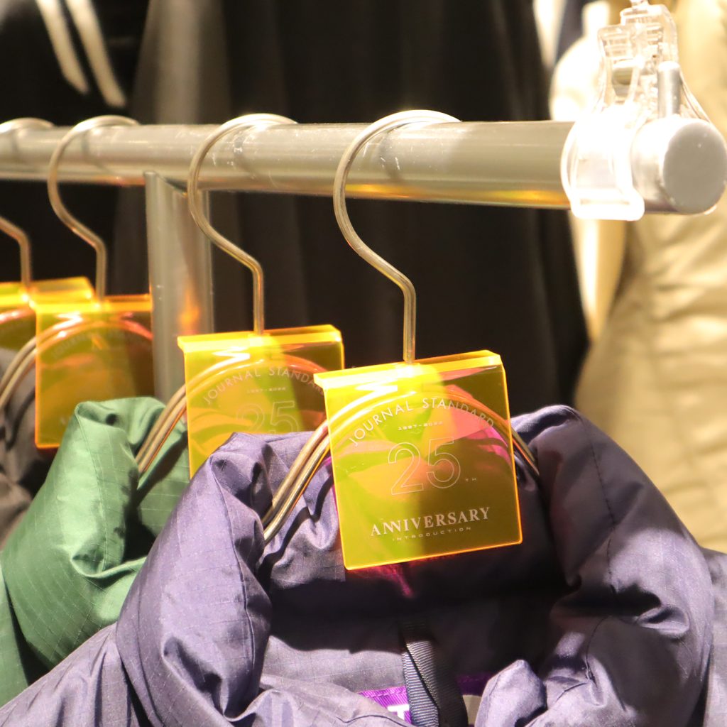 【オリジナルハンガーPOP製作】 JOURNAL STANDARD （ジャーナルスタンダード）様のご紹介