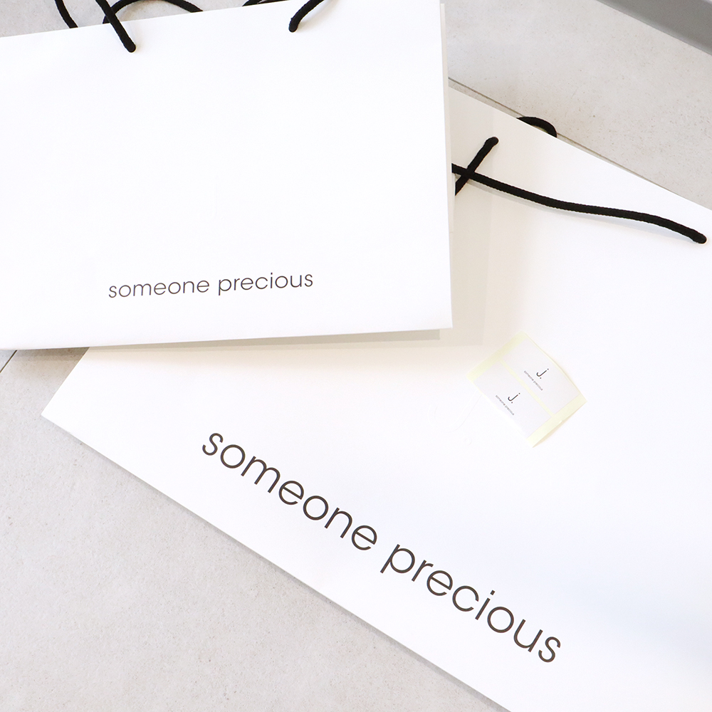 【オーダーメイド商品】ショッパー・ショッパーステッカー(j. someone precious 様)