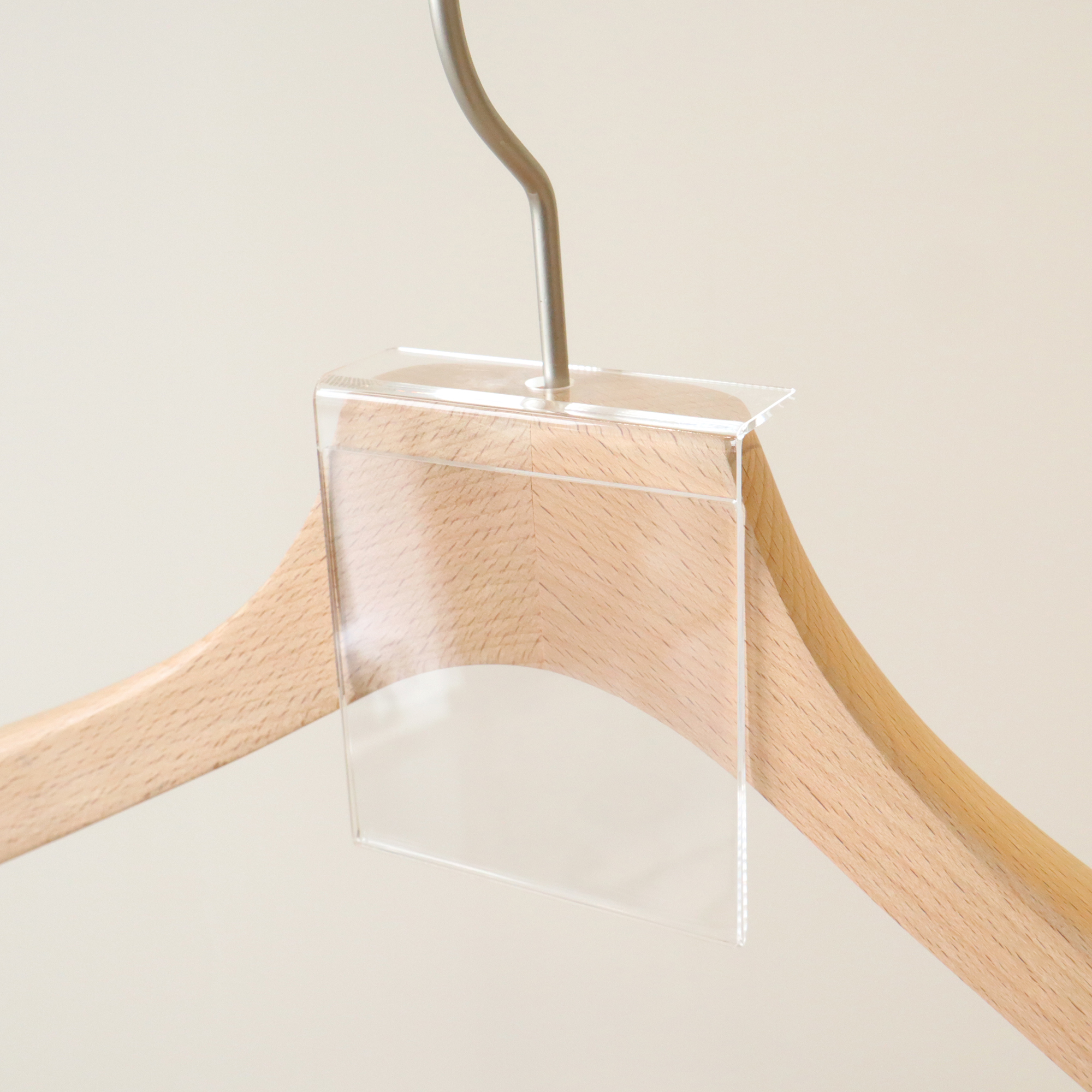 【オーダーメイド商品】オリジナル アクリルハンガータグ（差し込みタイプ）