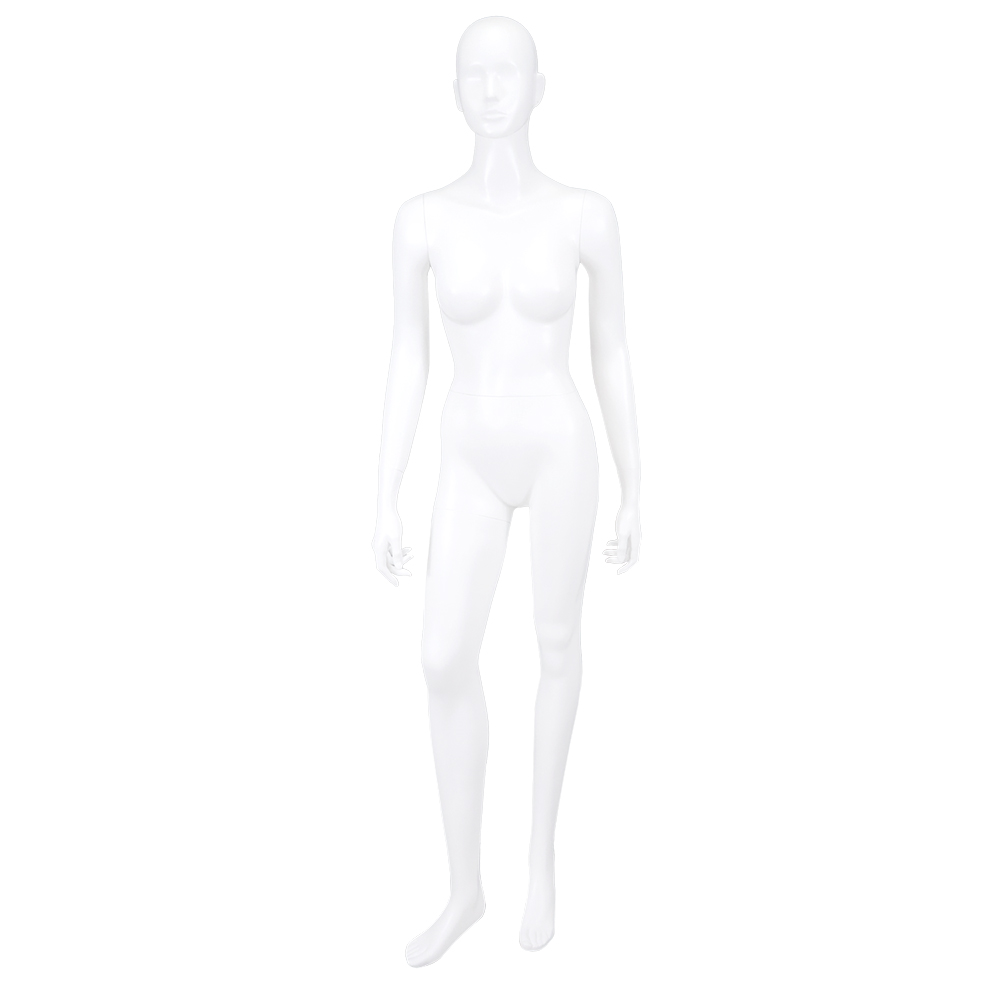 【ストック商品】全身マネキン(白3艶)_SHO-W-01PIN＜レディス＞