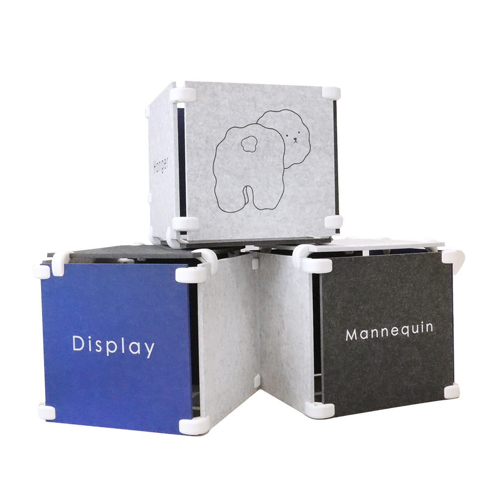 【オーダーメイド商品】再生PET パネル ディスプレイボックス