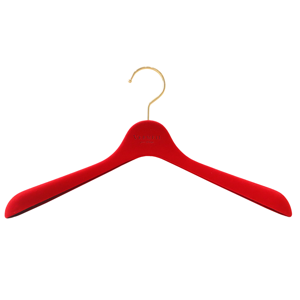 【オーダーメイド商品】オリジナル植毛ハンガー(VERMEIL par iéna様)