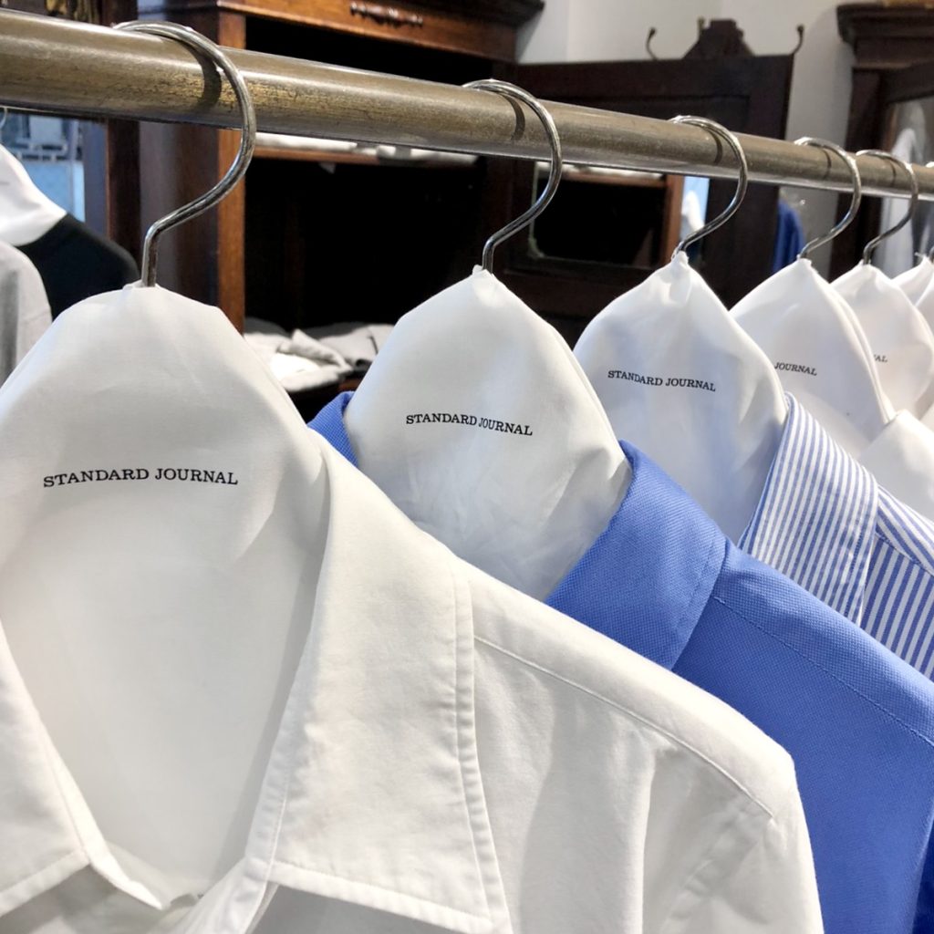 【オリジナルハンガーカバー製作】JOURNAL STANDARD MEN’S表参道店 様のご紹介