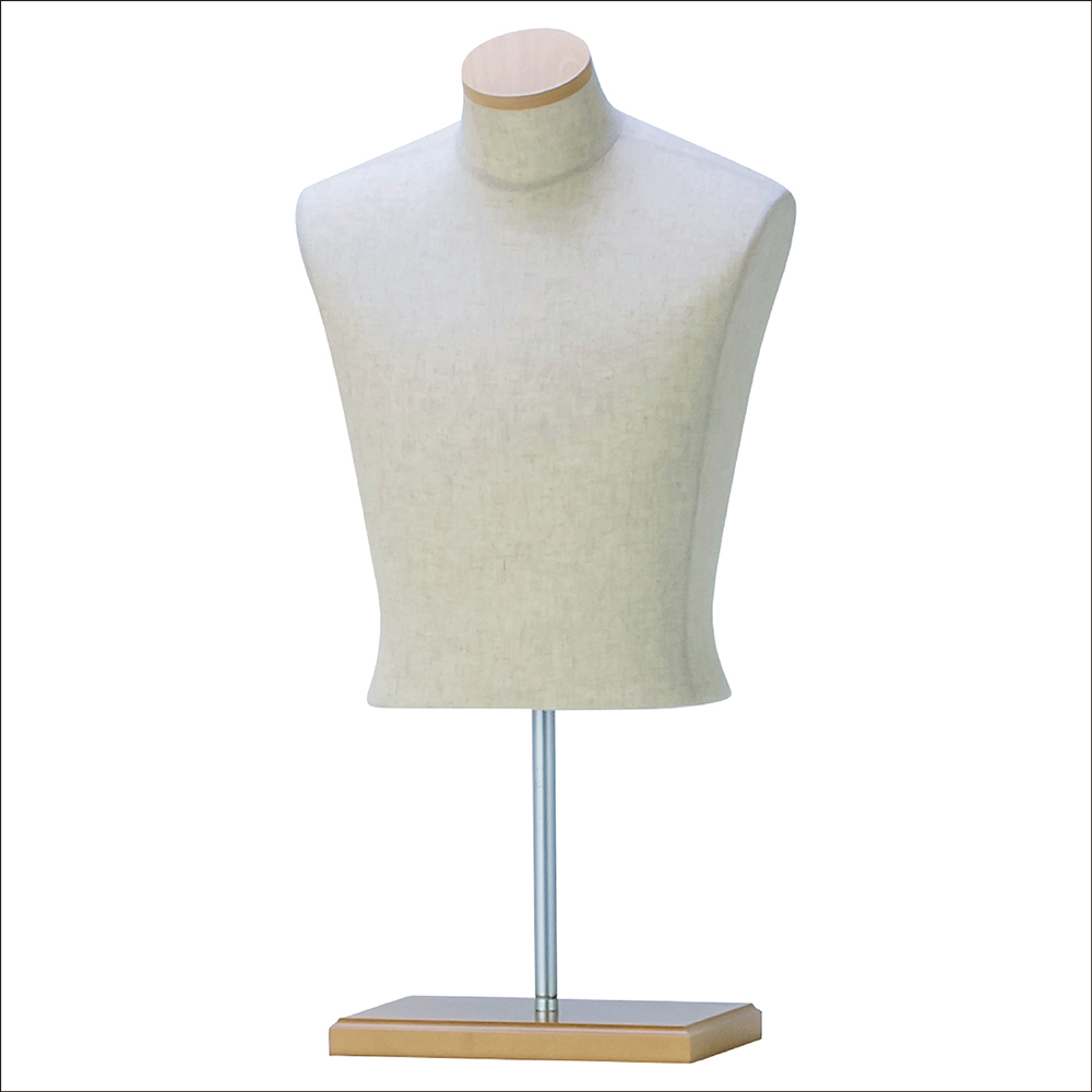 【ストック商品】TO-M-0011 トルソー＜メンズ/クリア＞