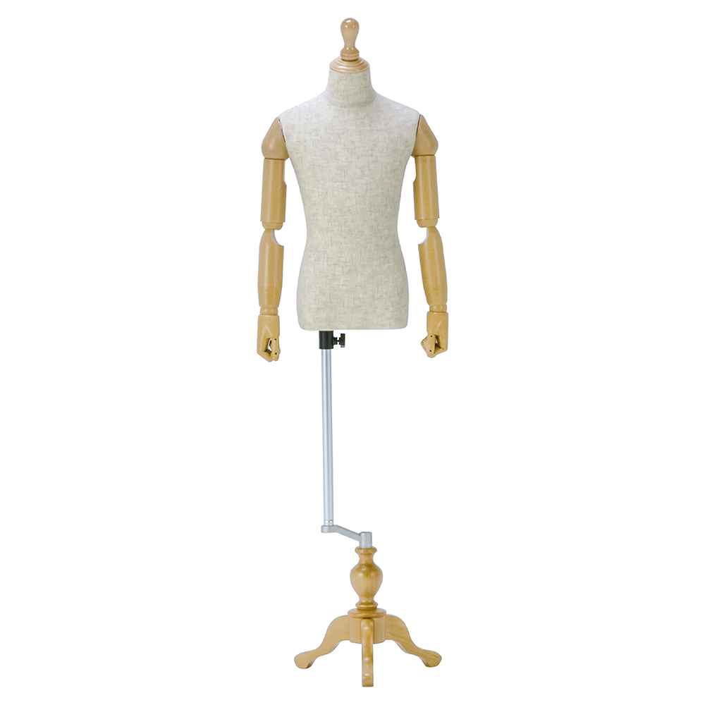 【ストック商品】TO-K-0002 トルソー＜キッズ/オールドクリア＞