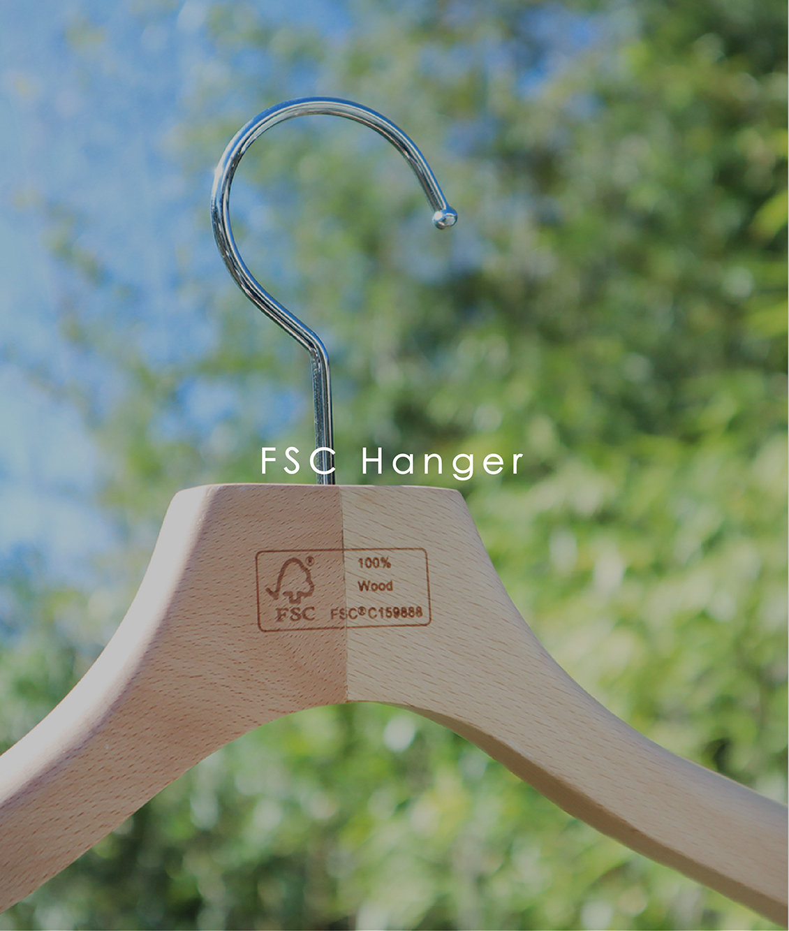 WOODEN HANGER