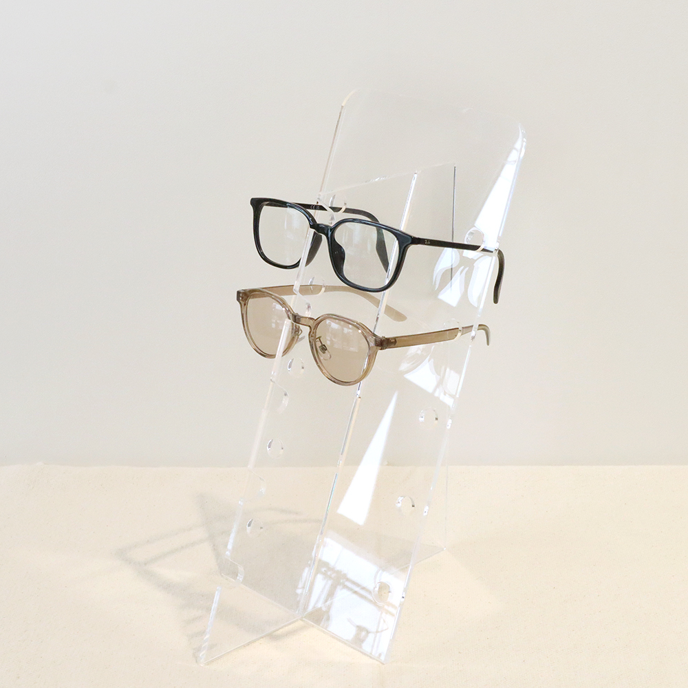【オーダーメイド商品】クリアアクリル サングラスディスプレイ
