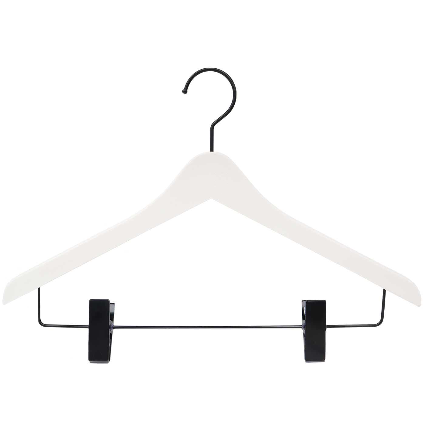 【ストック商品】「木目柄入りバルミーハンガー　ピンチバー付き」